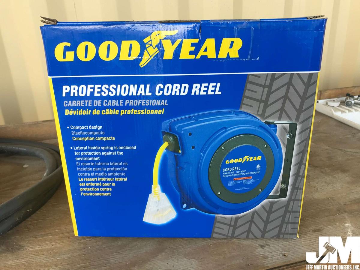 (UNUSED) GOODYEAR 40' PROFESSIONAL EXTENSION CORD REEL