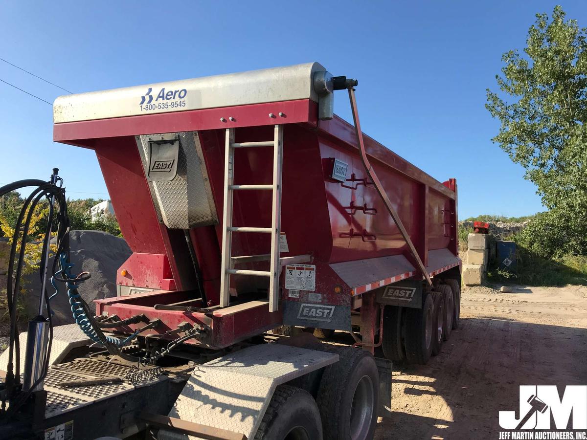 2017 EAST 24' STEEL  DUMP TRAILER VIN: 1E1D3M483HR056993