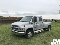 2006 CHEVROLET C4500 CREW CAB 1 TON TRUCK VIN: 1GBE4E1286F433468