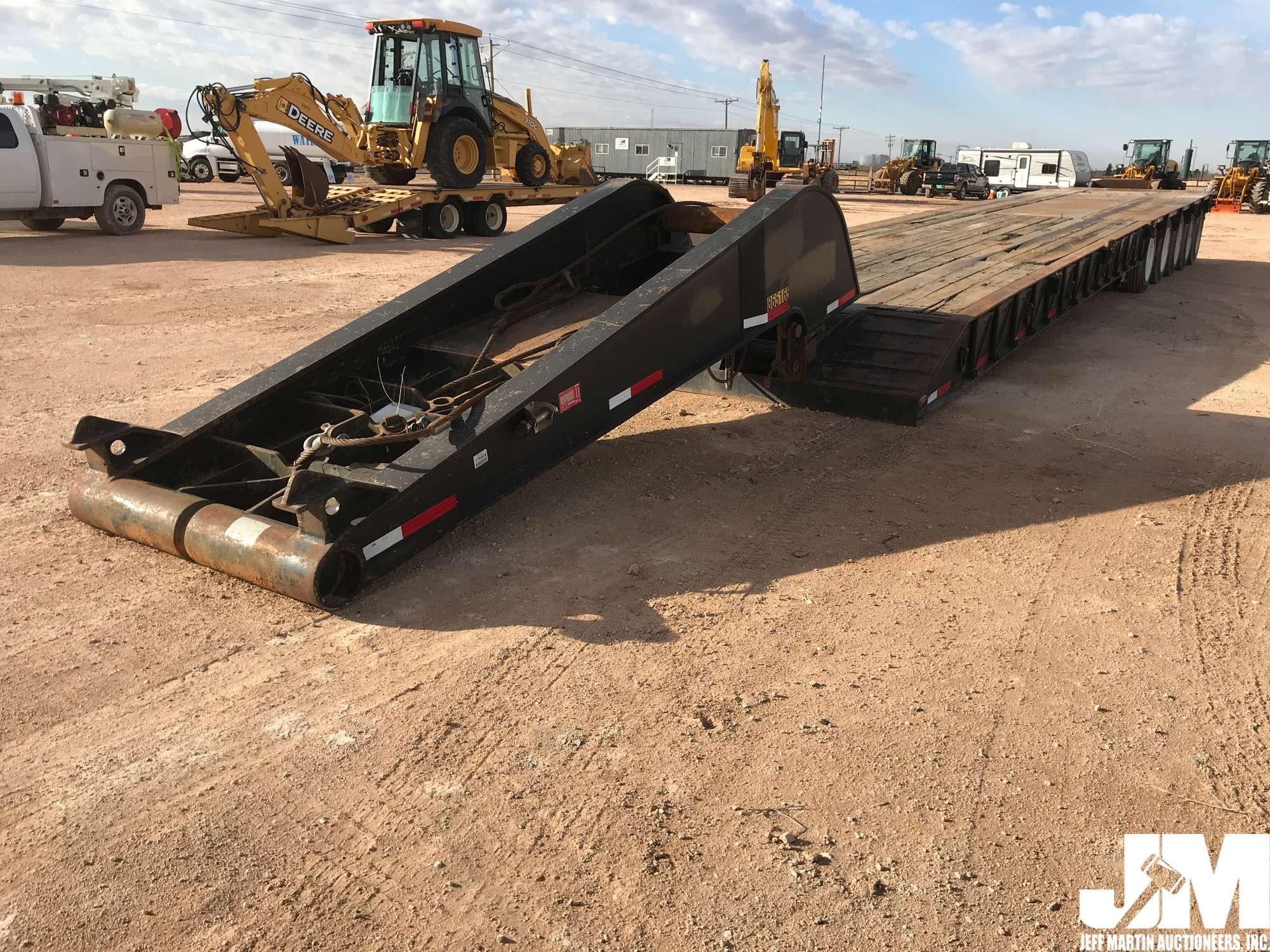 2004 HOLDEN MECHANICAL RGN LOWBOY TRAILER VIN: 12HMD58534N609381