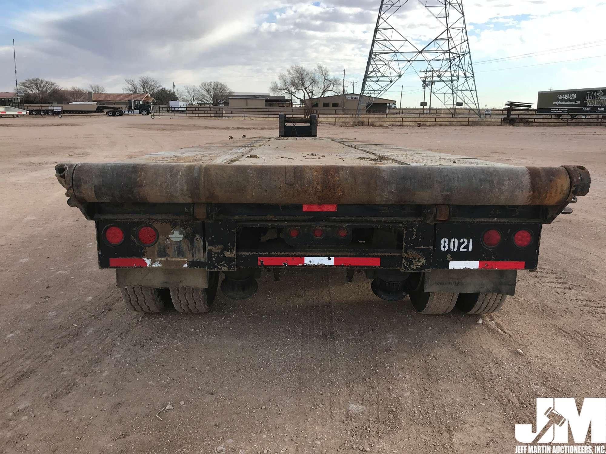 2004 HOLDEN MECHANICAL RGN LOWBOY TRAILER VIN: 12HMD58534N609381