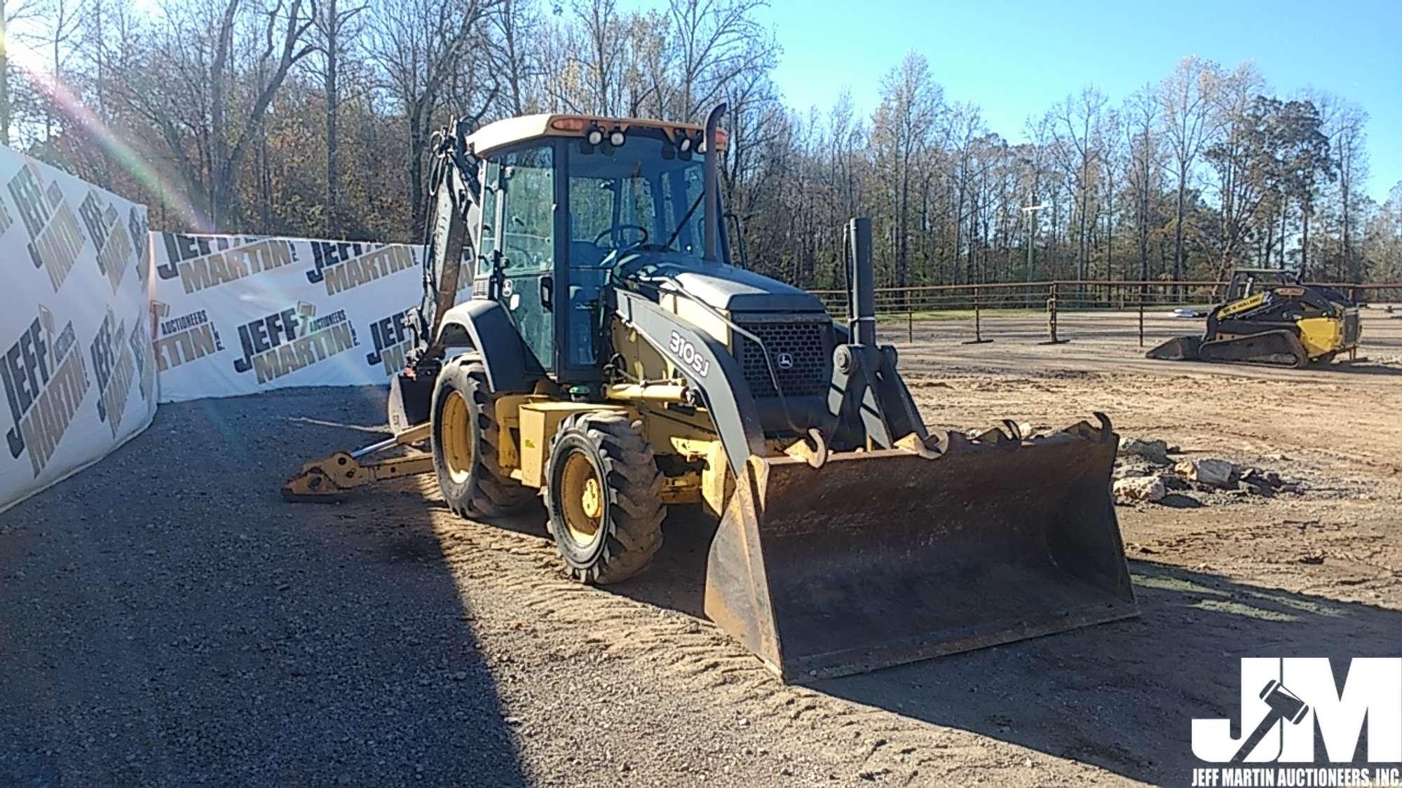 2007 DEERE 310SJ 4X4 LOADER BACKHOE SN: T0310SJ139721