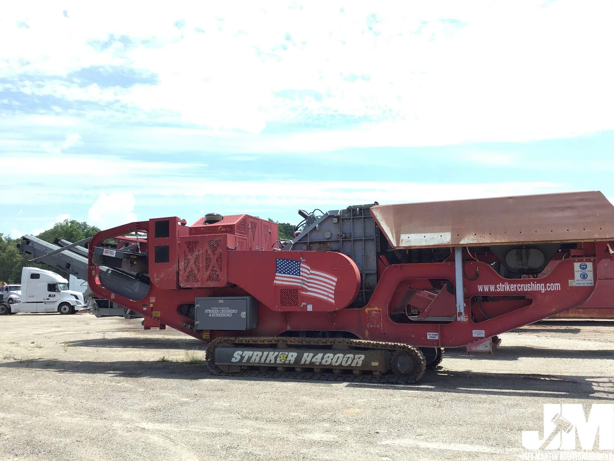 2016 STRIKER H4800R SN: Q304616 IMPACT CRUSHER