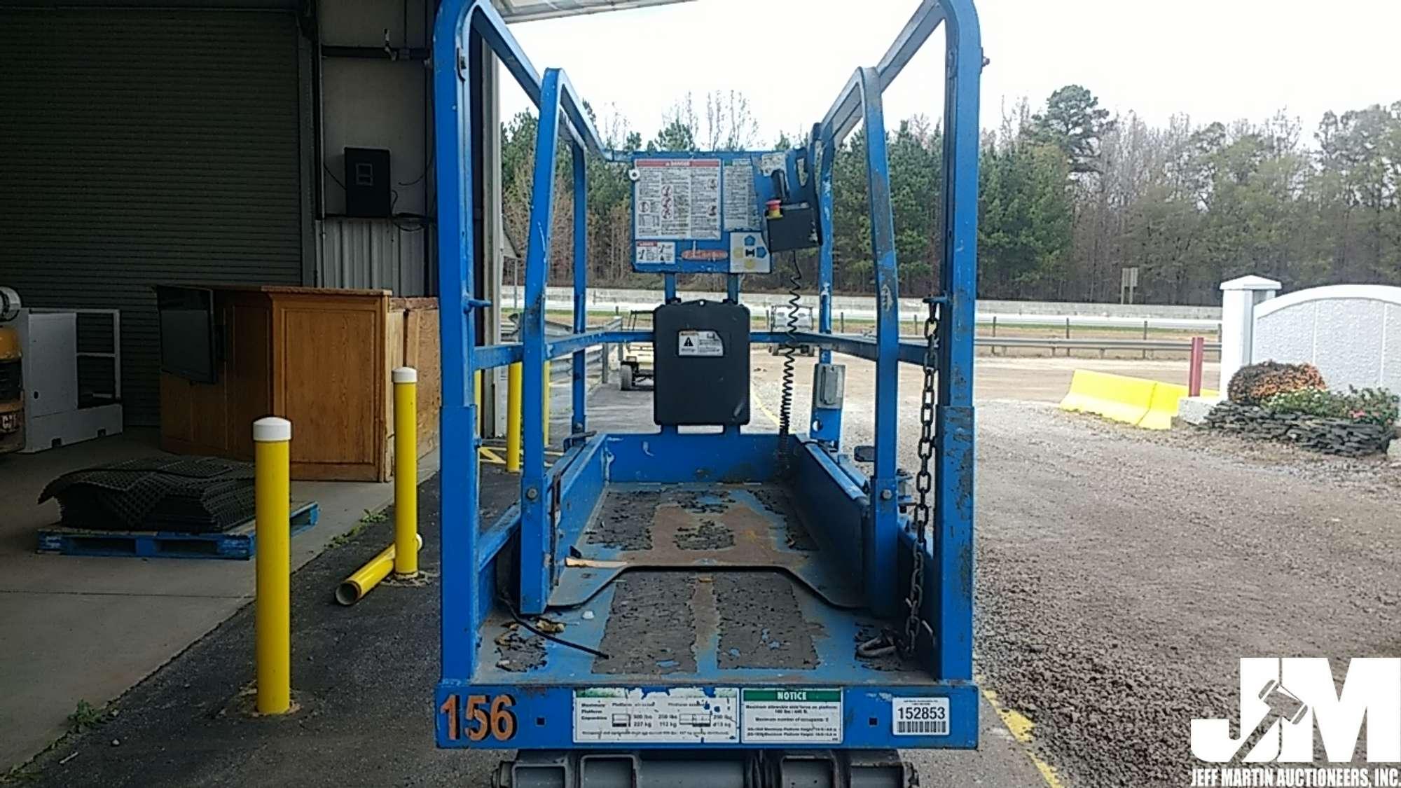 2013 GENIE GS-1930 SCISSOR LIFT SN: GS3013A-118296