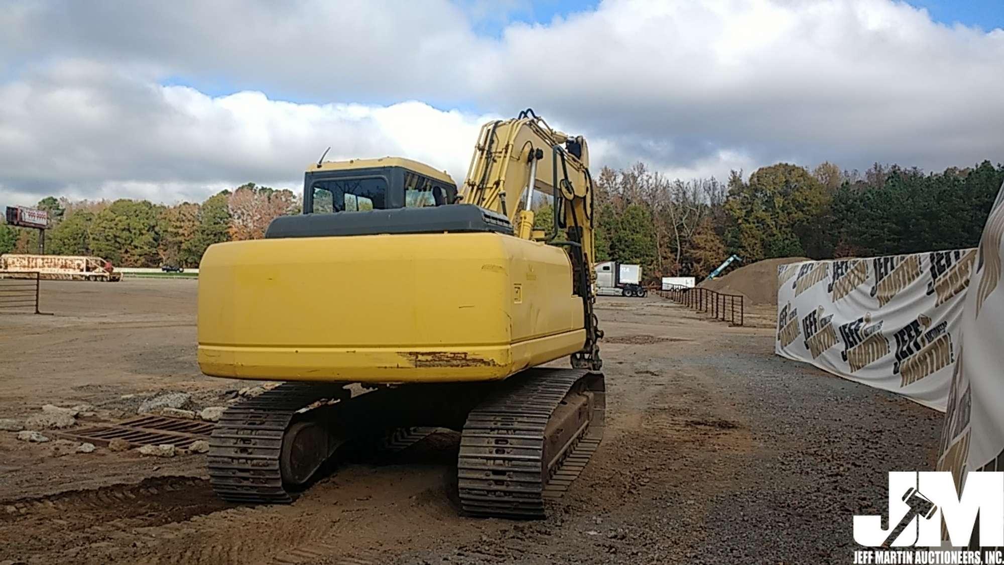 2003 KOMATSU PC160LC-7 HYDRAULIC EXCAVATOR SN: 10087