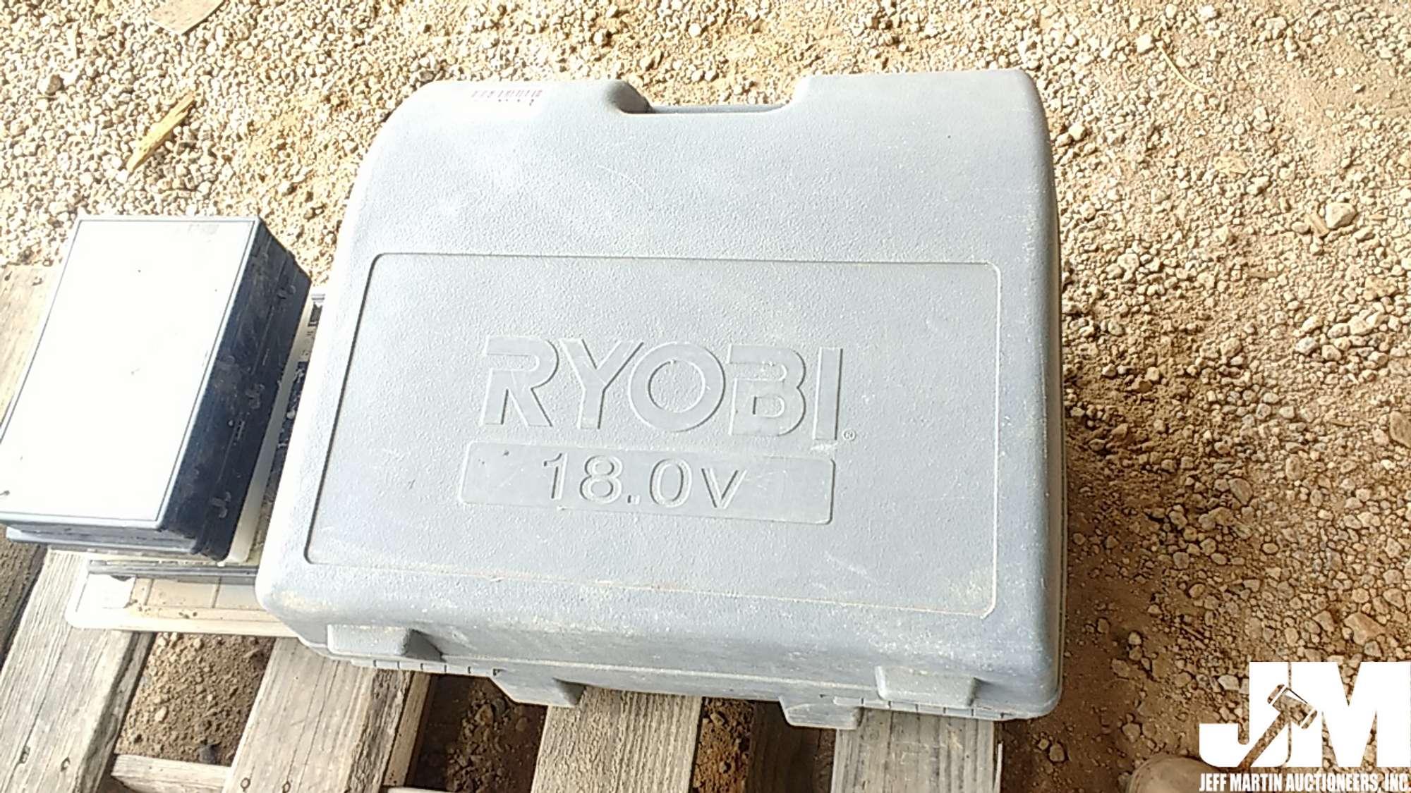 RYOBI HAND TOOL SET BATTERY POWERED