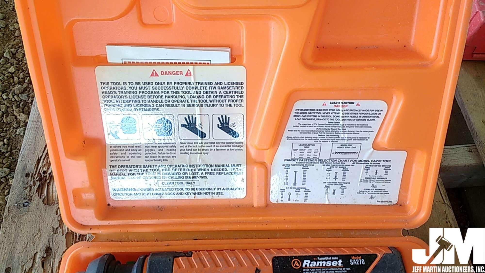 RAMSET FASTENING TOOL