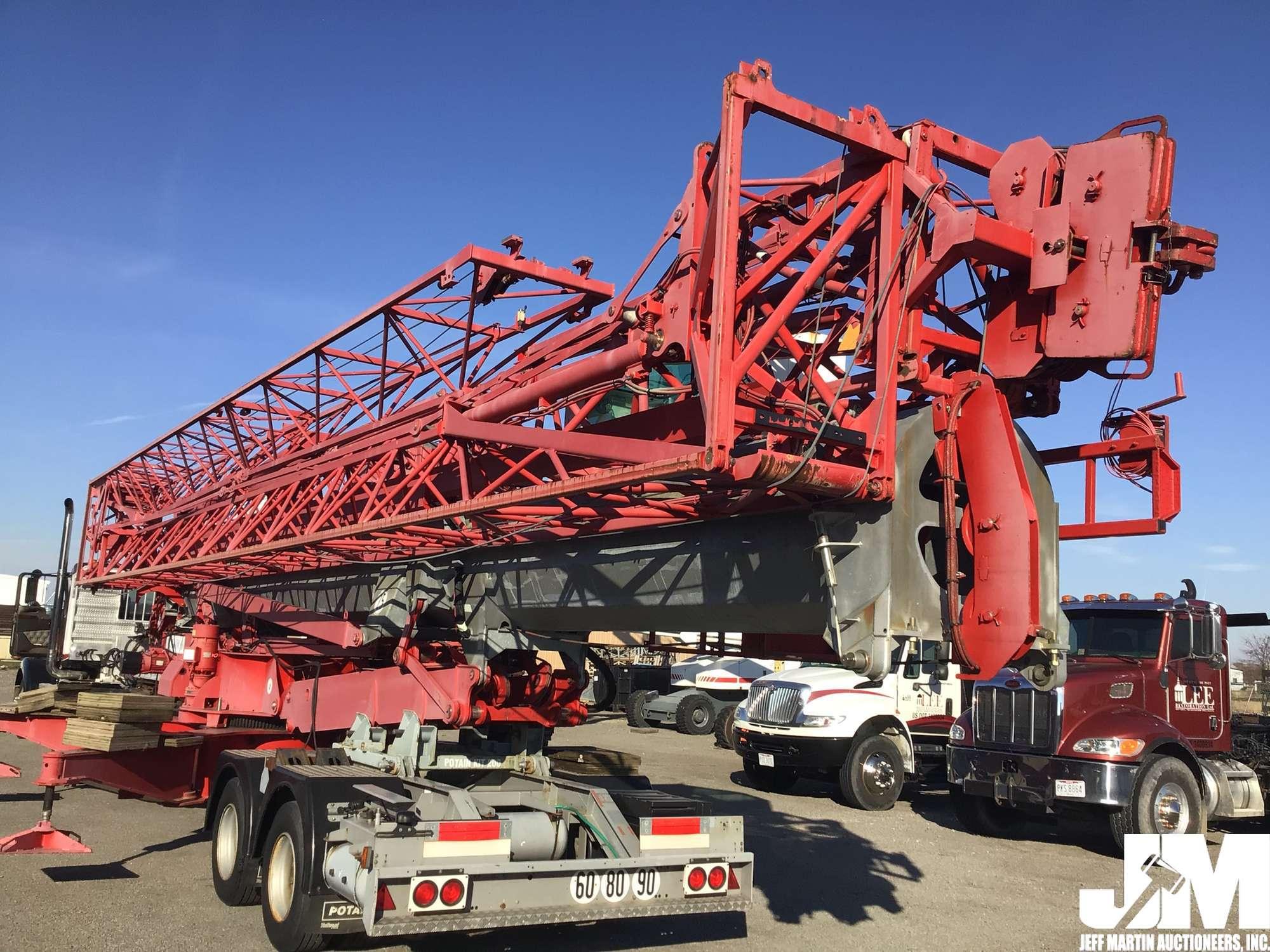 2007 POTAIN HDT80 SN: 405715 TOWER CRANE