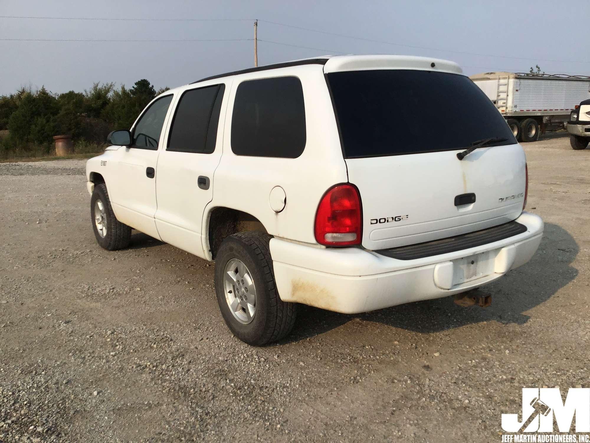 2002 DODGE DURANGO VIN: 1B4HS38N92F205554 SUV