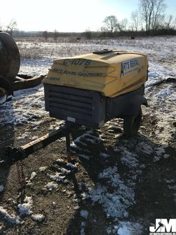 ATLAS COPCO JD XAS 185 JD7 PORTABLE AIR COMPRESSOR SN: PE4024R131704