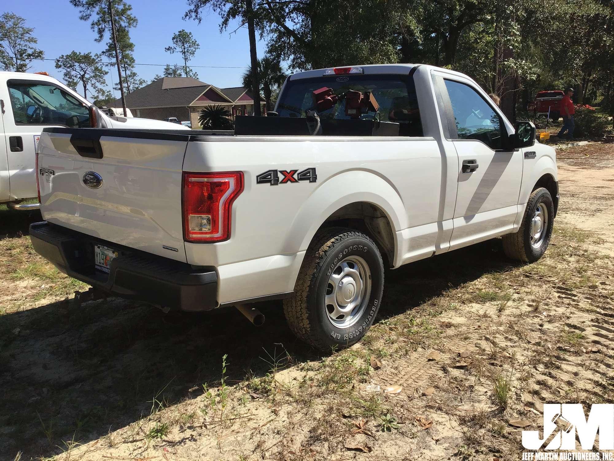 2016 FORD F-150 REGULAR CAB 4X4 PICKUP VIN: 1FTMF1E88GFA82913