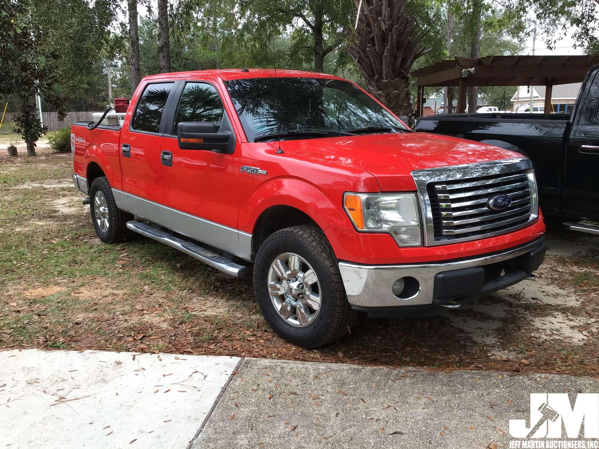 2012 FORD F-150 XLT CREW CAB 4X4 PICKUP VIN: 1FTFW1EF4CFC71110