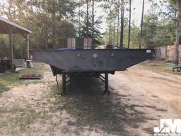 1986 CLARK CLBT FIXED NECK LOWBOY TRAILER VIN: 1CD2L4220GA002731