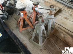 QTY OF (2) SETS OF HEAVY DUTY JACK STANDS