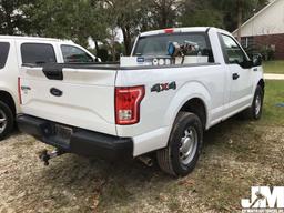 2017 FORD F-150XL REGULAR CAB 4X4 PICKUP VIN: 1FTMF1E8XHFA57920