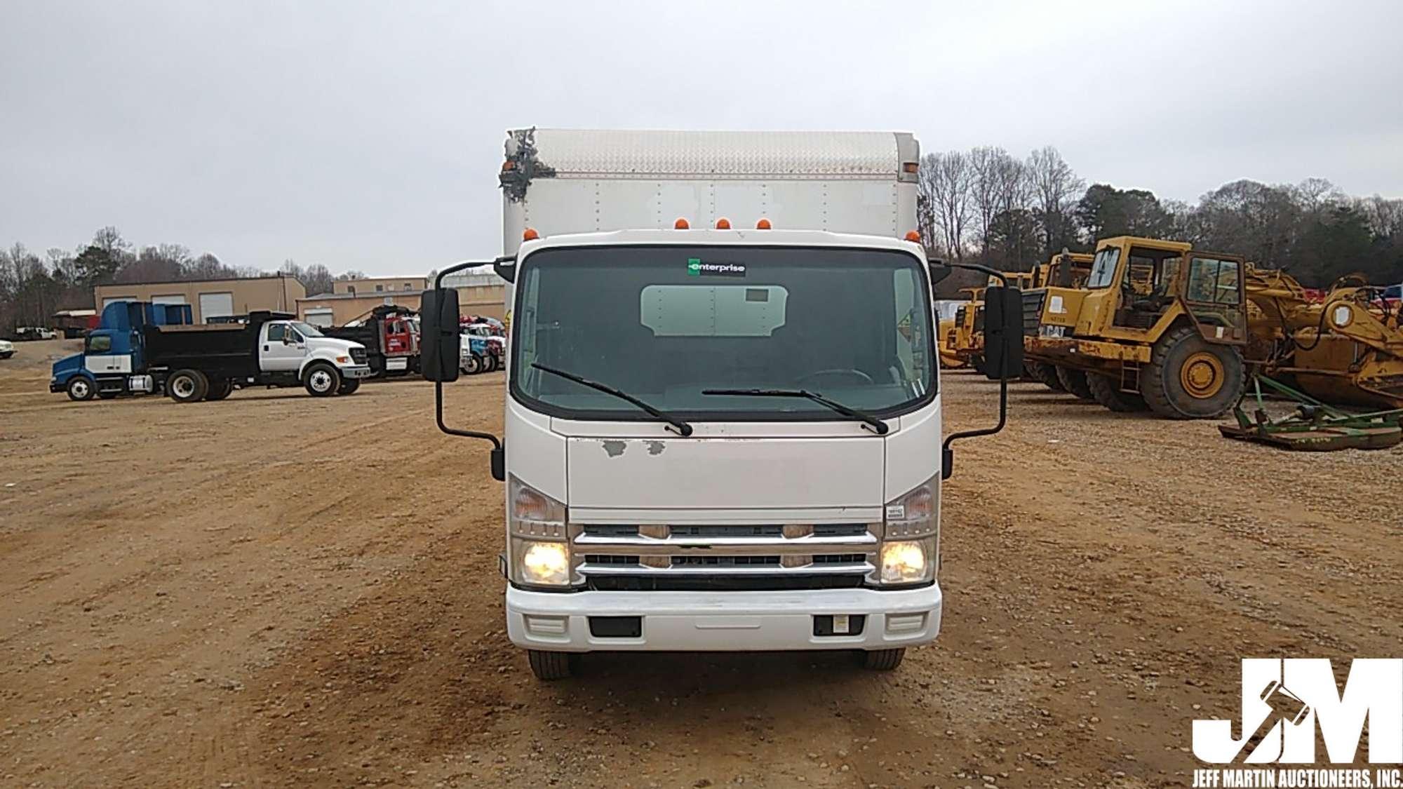 2011 ISUZU NPR/NPR-HD VAN TRUCK SINGLE AXLE VIN: JALB4W175B7401287