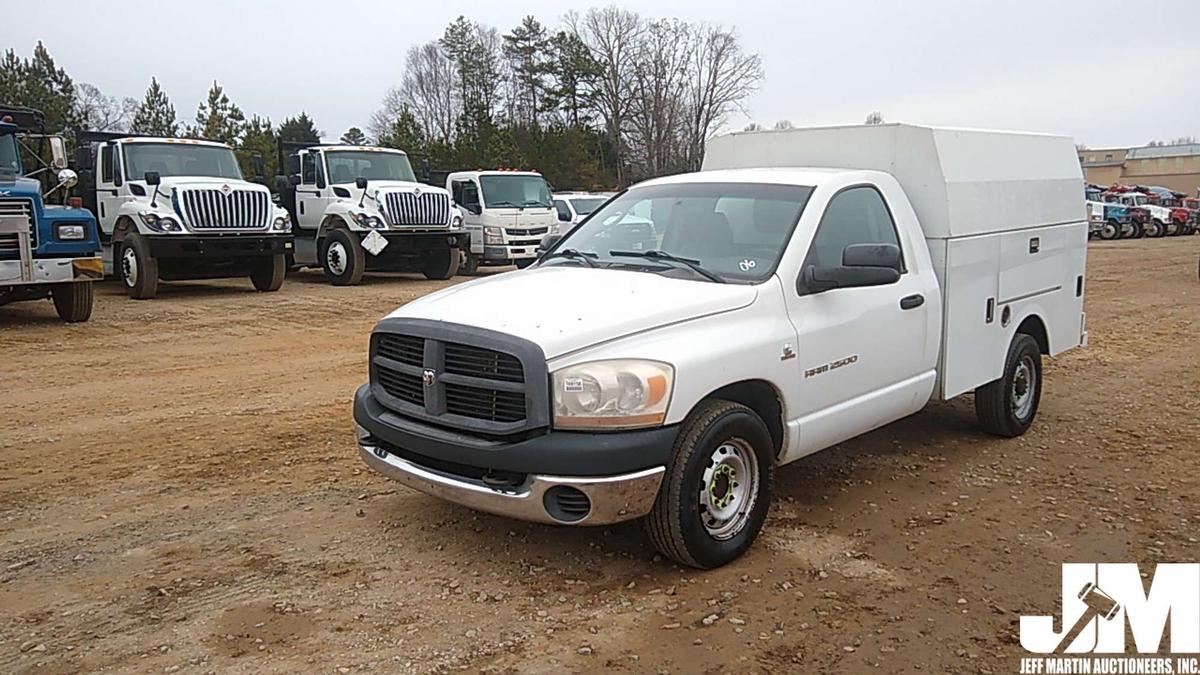 2006 DODGE RAM 2500 S/A UTILITY TRUCK VIN: 3D6WR26C96G246475