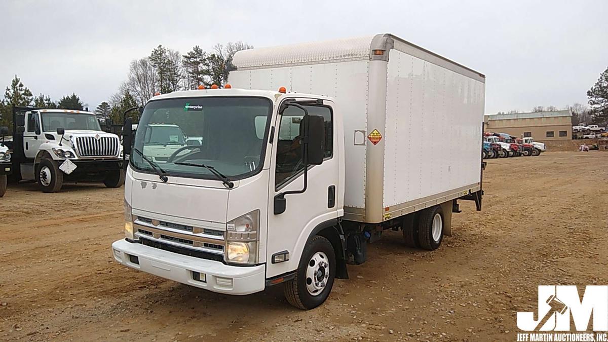 2011 ISUZU NPR/NPR-HD VAN TRUCK SINGLE AXLE VIN: JALB4W175B7401287