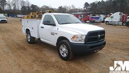 2014 RAM 2500 S/A UTILITY TRUCK VIN: 3C7WR4AT4EG191914