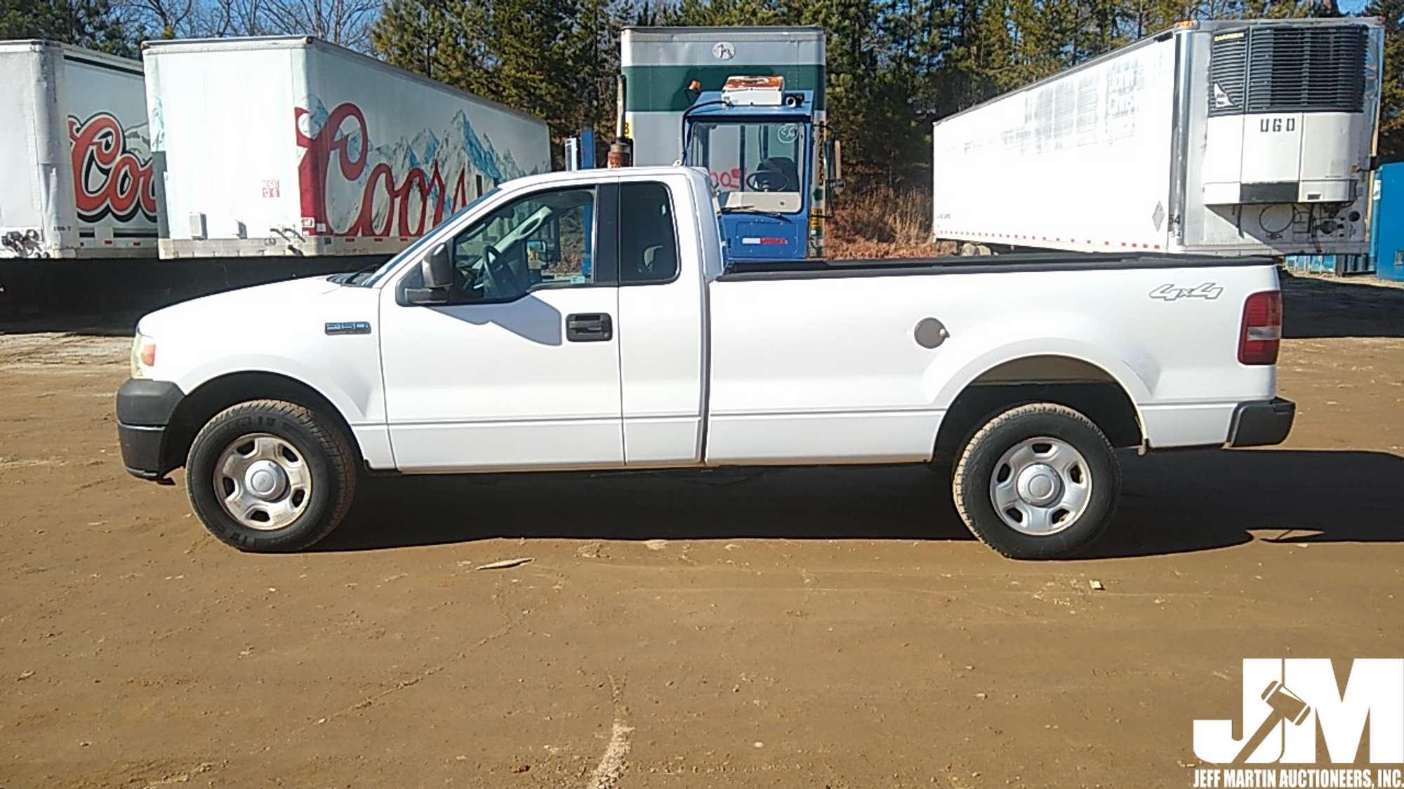 2006 FORD F-150 EXTENDED CAB 4X4 PICKUP VIN: 1FTRF14W76NB77554