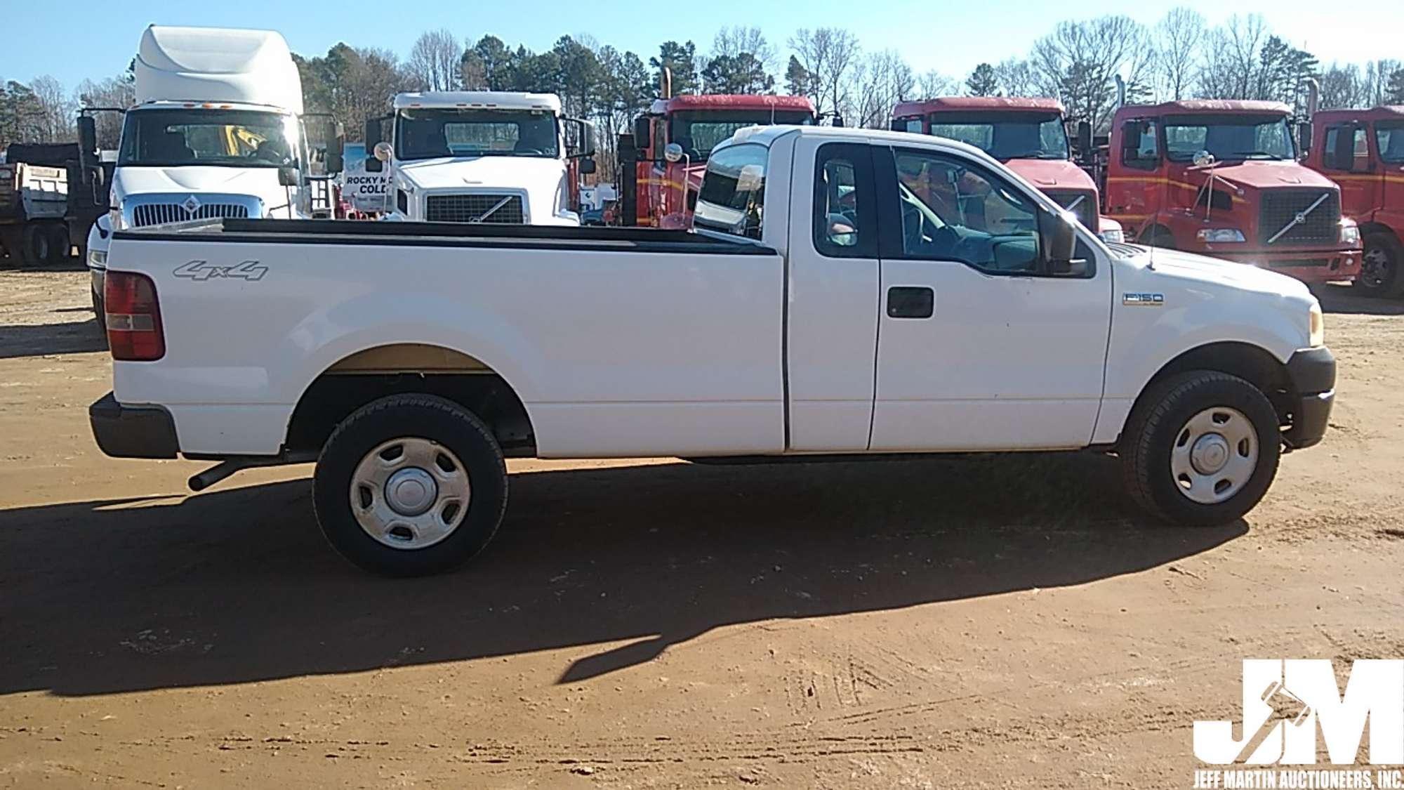 2006 FORD F-150 EXTENDED CAB 4X4 PICKUP VIN: 1FTRF14W76NB77554