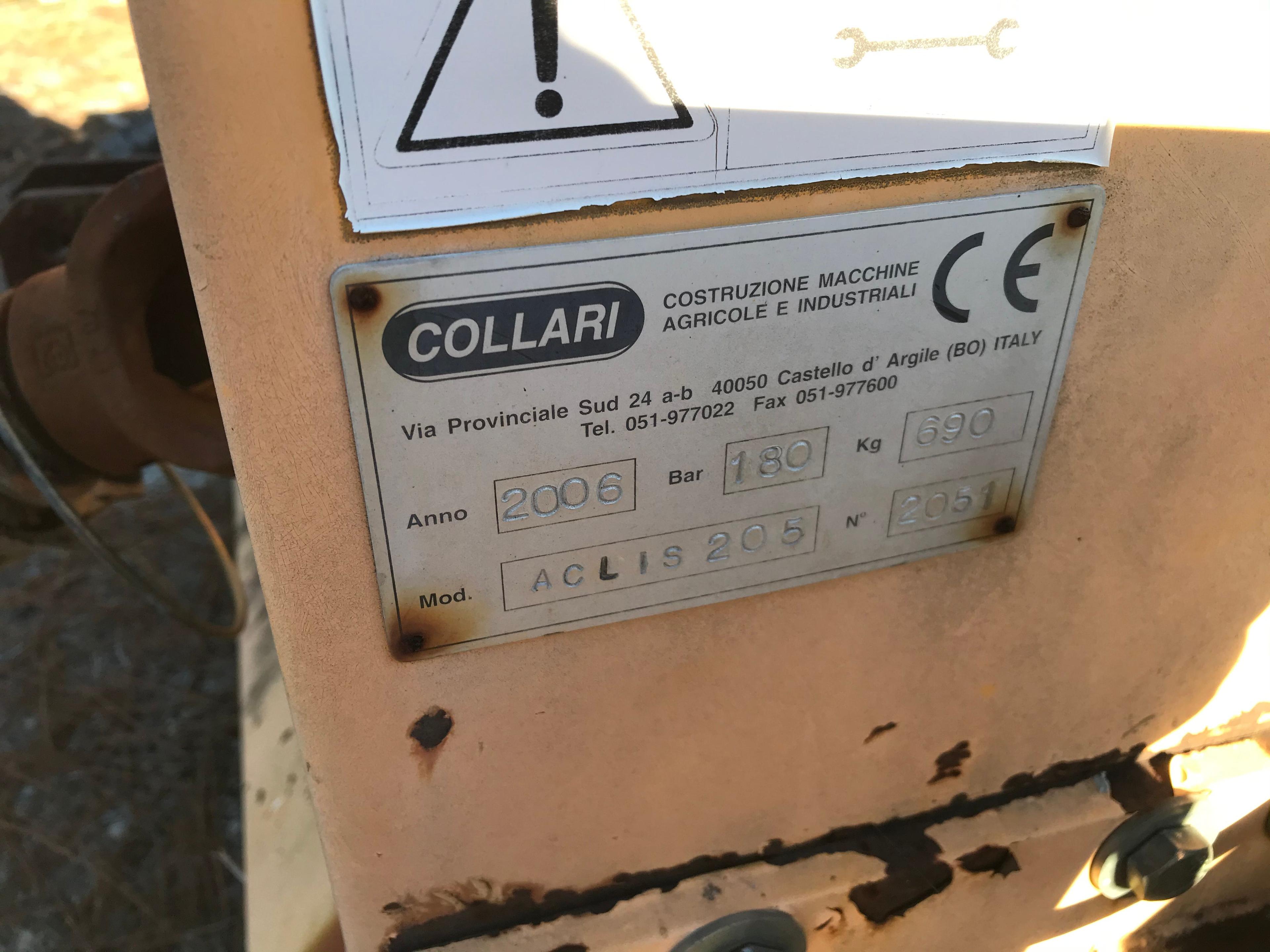 2006 COLLARI  ACLI205 SN: 2051