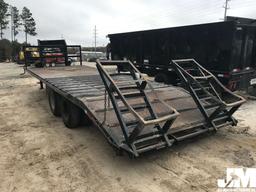 2002 KRAFTSMAN 24' FLATBED TRAILER VIN: 5E7HG24272R000700