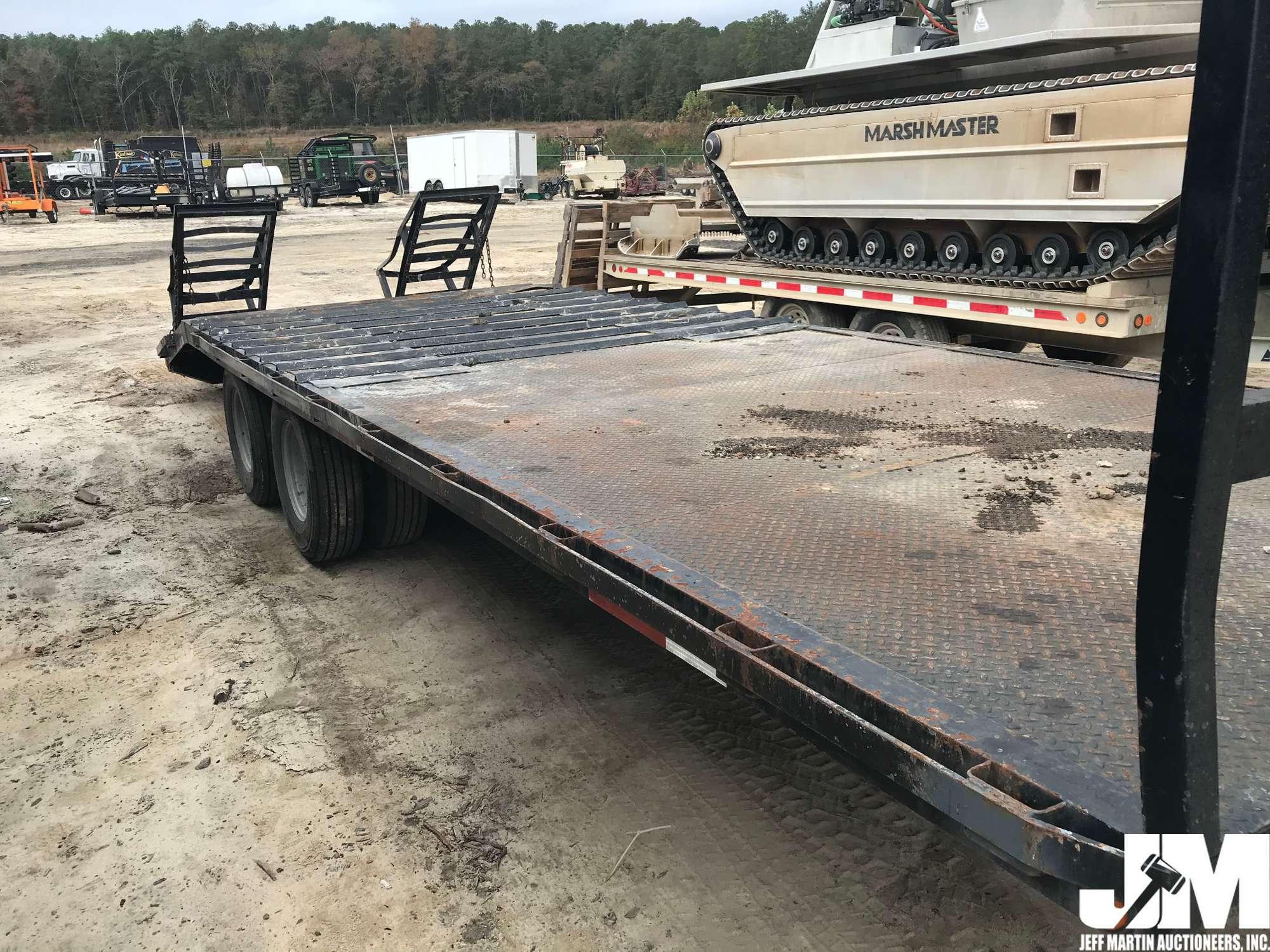 2002 KRAFTSMAN 24' FLATBED TRAILER VIN: 5E7HG24272R000700