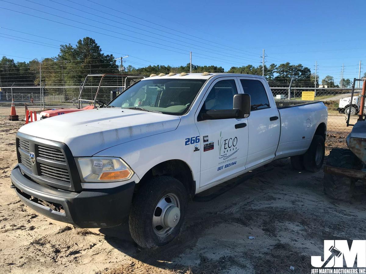 2012 DODGE 3500HD CREW CAB 4X4 1 TON TRUCK VIN: 3C63DRGL4CG143675