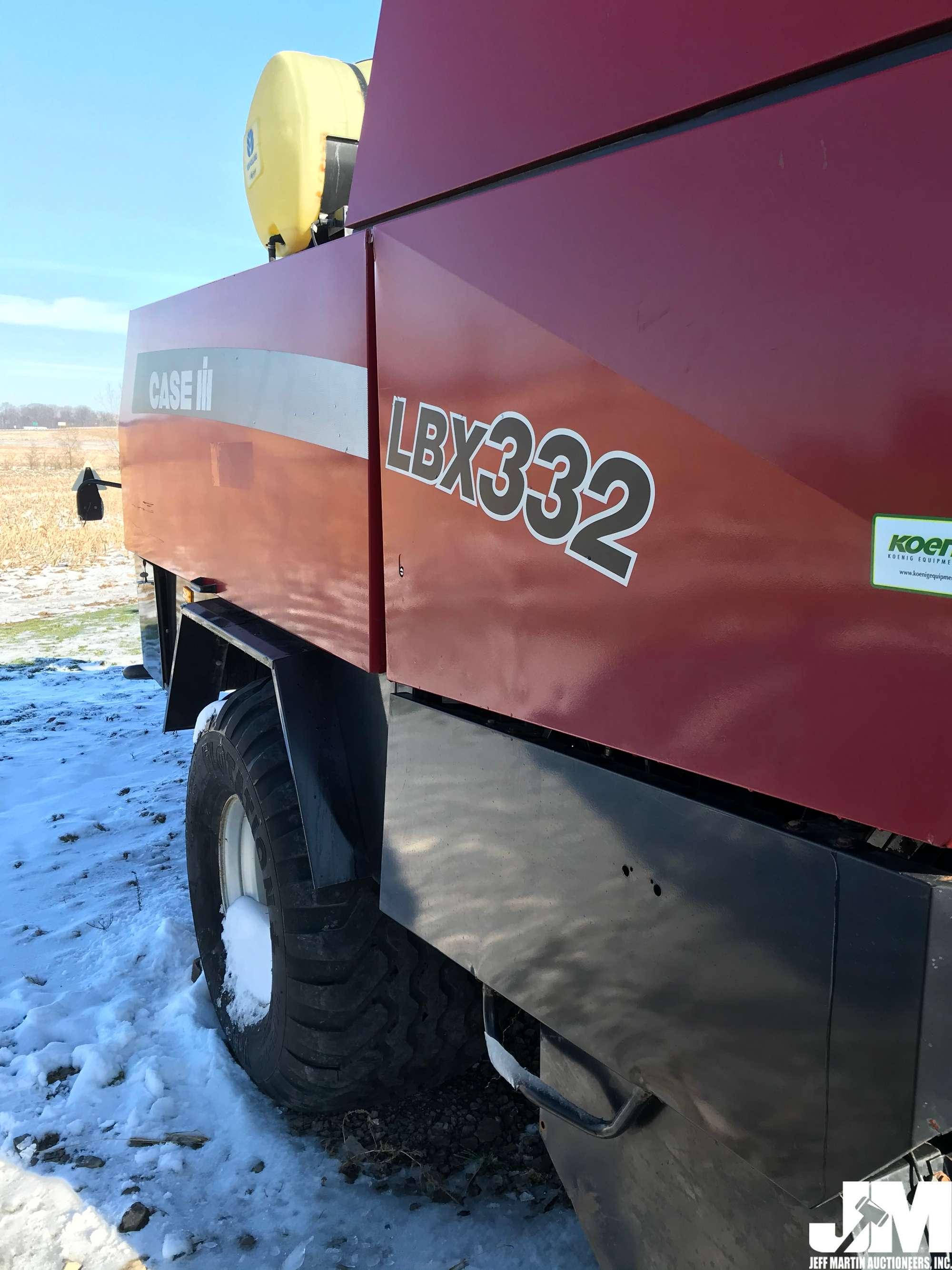 2006 CASE-IH SQUARE BALER LBX332 SN: 324358007