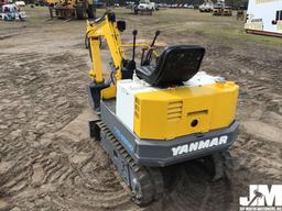 YANMAR YB101-UZ MINI EXCAVATOR SN: 20513R