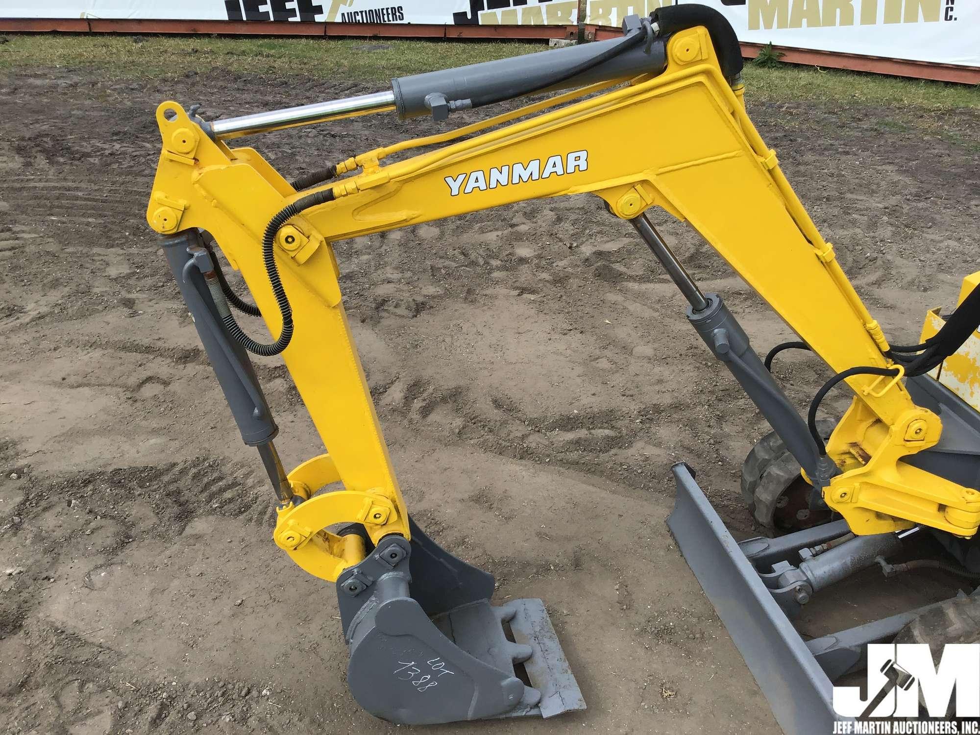 YANMAR YB101-UZ MINI EXCAVATOR SN: 20513R