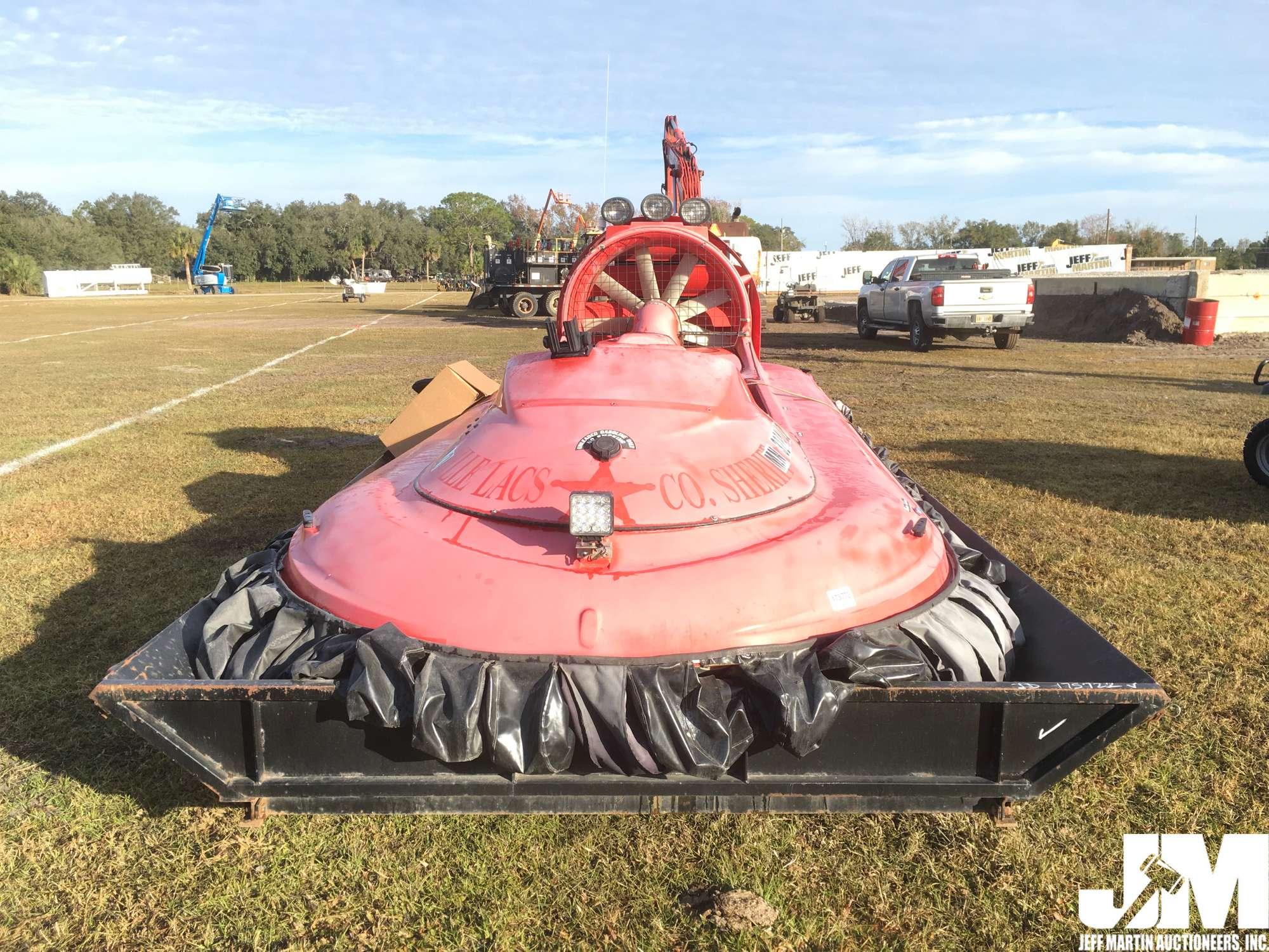 1996 HOVER CRAFT USA 5 SEAT HOVER CRAFT/RESCUE BOAT