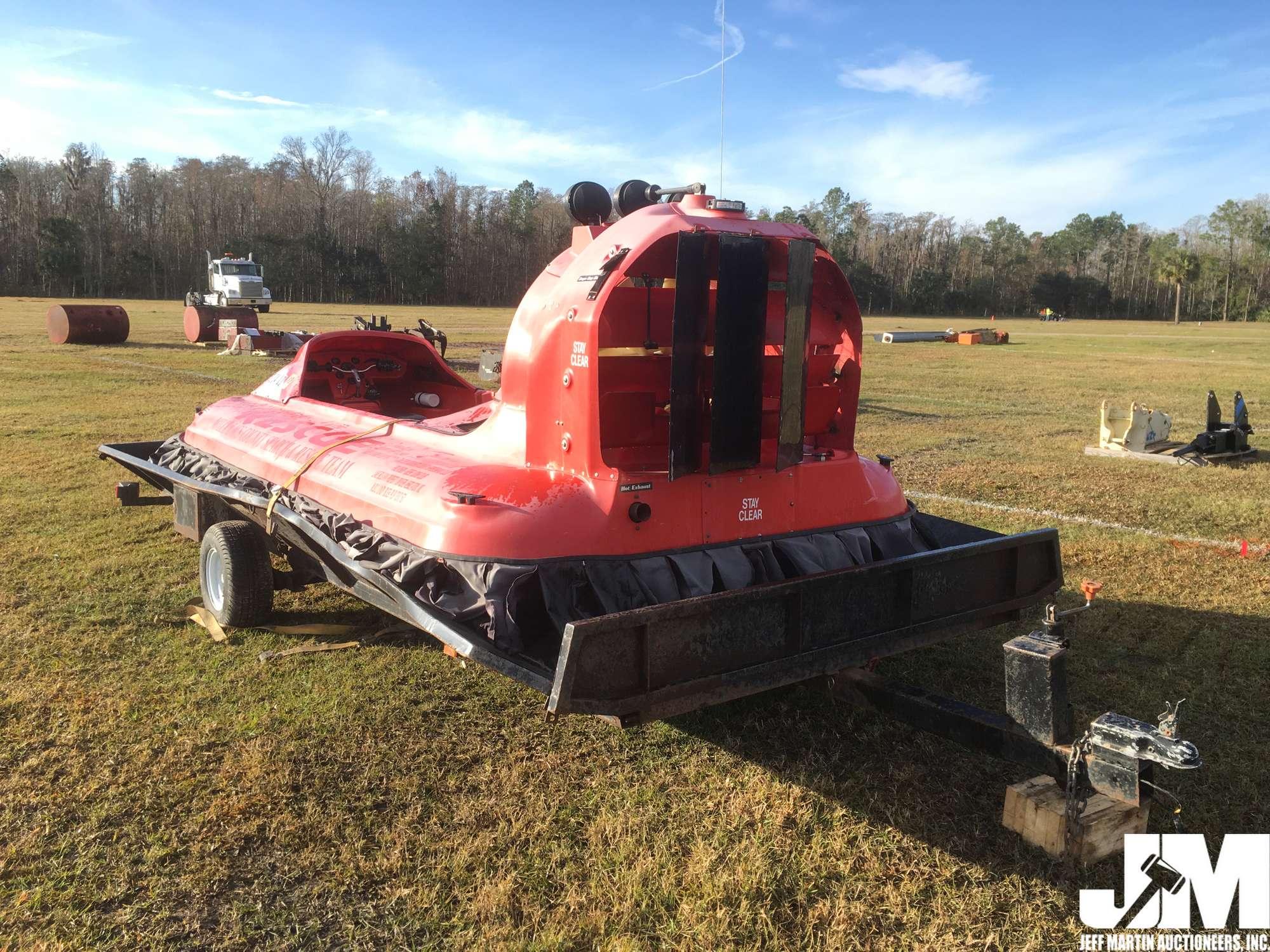 1996 HOVER CRAFT USA 5 SEAT HOVER CRAFT/RESCUE BOAT