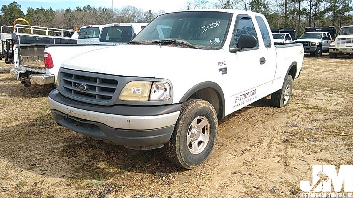 2000 FORD F-150 VIN: 1FTRX18L8YNB71925 4X4 EXT CAB PICKUP