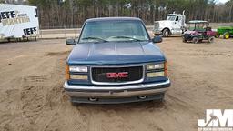 1996 GMC SIERRA 1500 EXTENDED CAB 4X4 PICKUP VIN: 2GTEK19R1T1503911