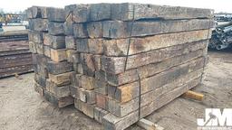 QTY OF APPROX 8' LONG RAILROAD TIES