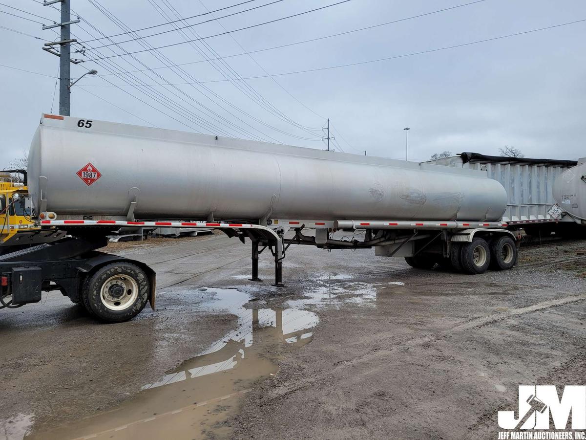 1989 FRUEHAUF 1H4 FUEL TRAILER VIN: 1H4TO4321KK015002