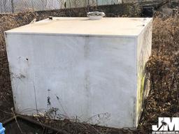 APPROX 1500 GAL STEEL TANK W/ SINGLE WALL, 6" BETTS