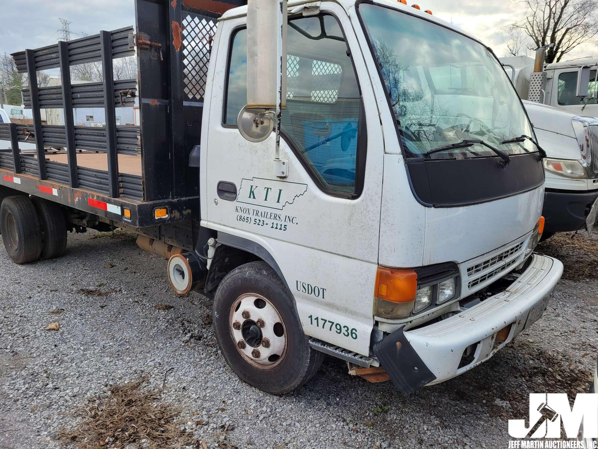 2001 ISUZU NPR/NPR-HD VIN: JALB4B14817006100 REGULAR CAB FLATBED