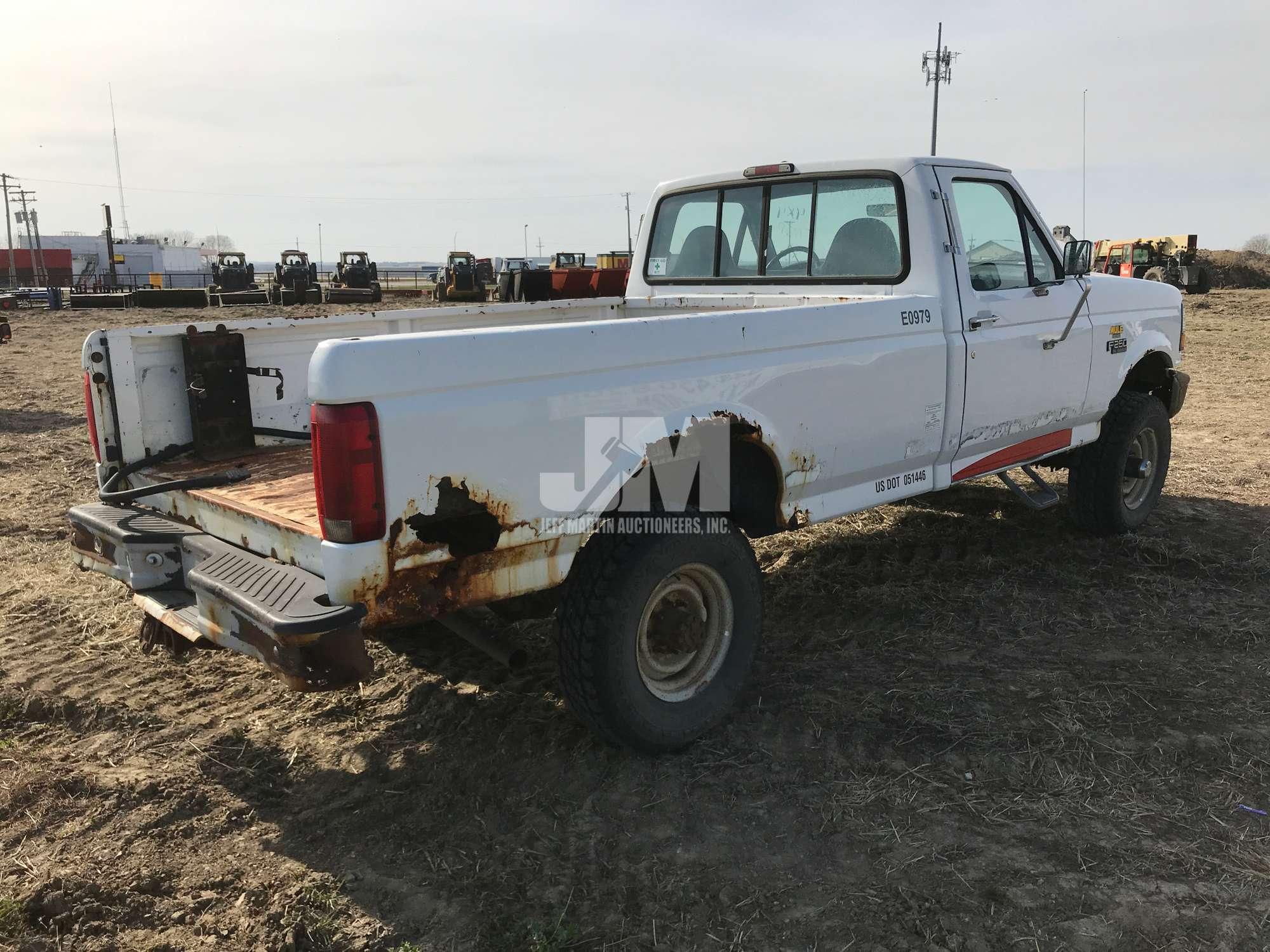 1996 FORD F-250 VIN: 1FTHF26H2TEB78929 PICKUP