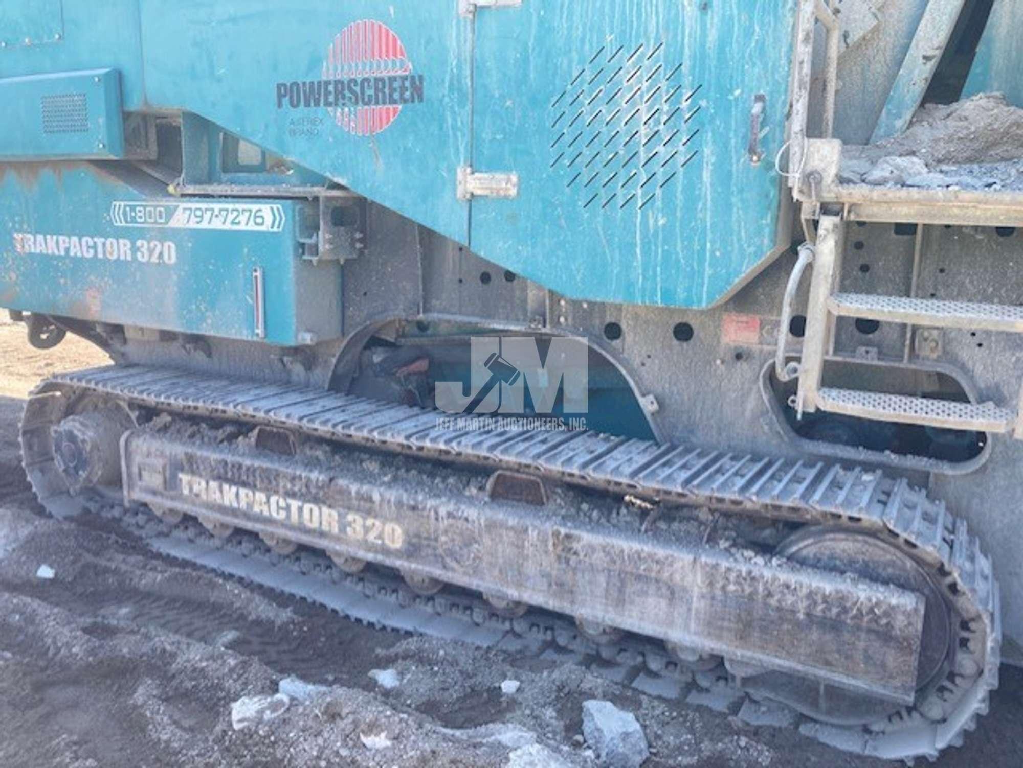 2016 POWERSCREEN TRAKPACTOR 320 SN: PIDPT320E0MG93103 IMPACT CRUSHER