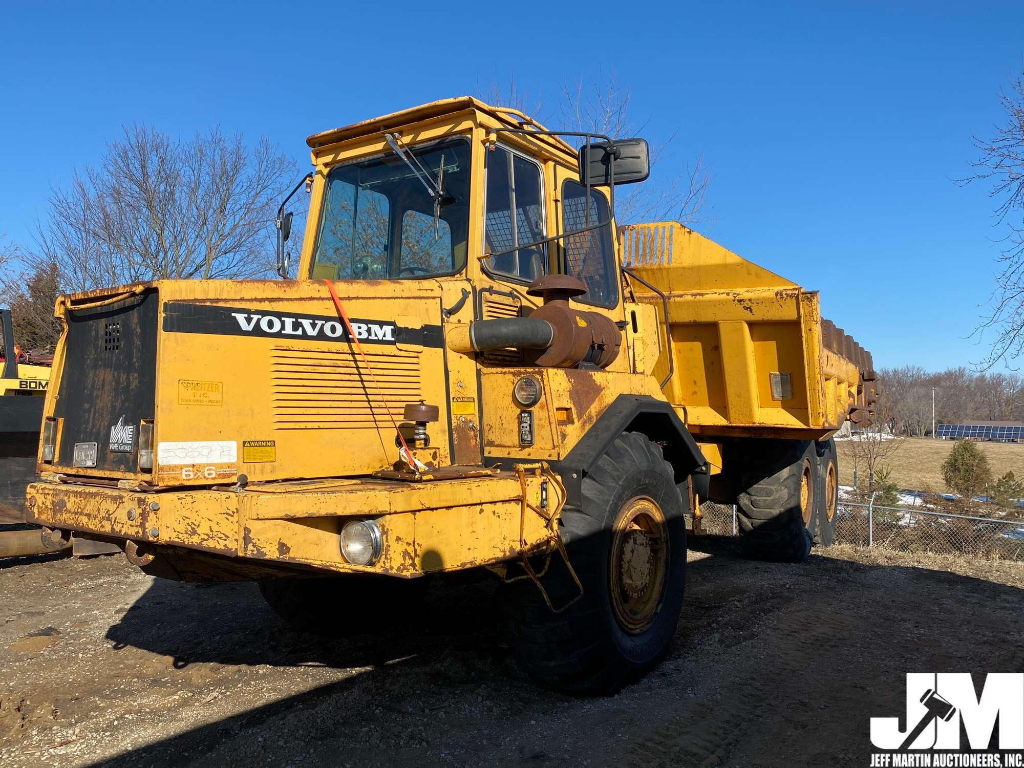 1987 VOLVO 5350 ARTICULATED DUMP TRUCK SN: 03835