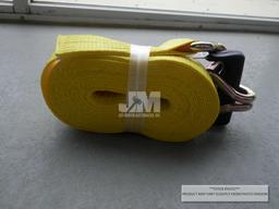 (UNUSED) QTY OF (10) 2" X 27' RATCHET TIE DOWN