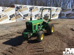 1987 JOHN DEERE 650 TRACTOR SN: CH0650S023917