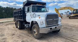 1989 FORD LT8000 TANDEM AXLE DUMP TRUCK VIN: 1FDYU82A4KVA18482