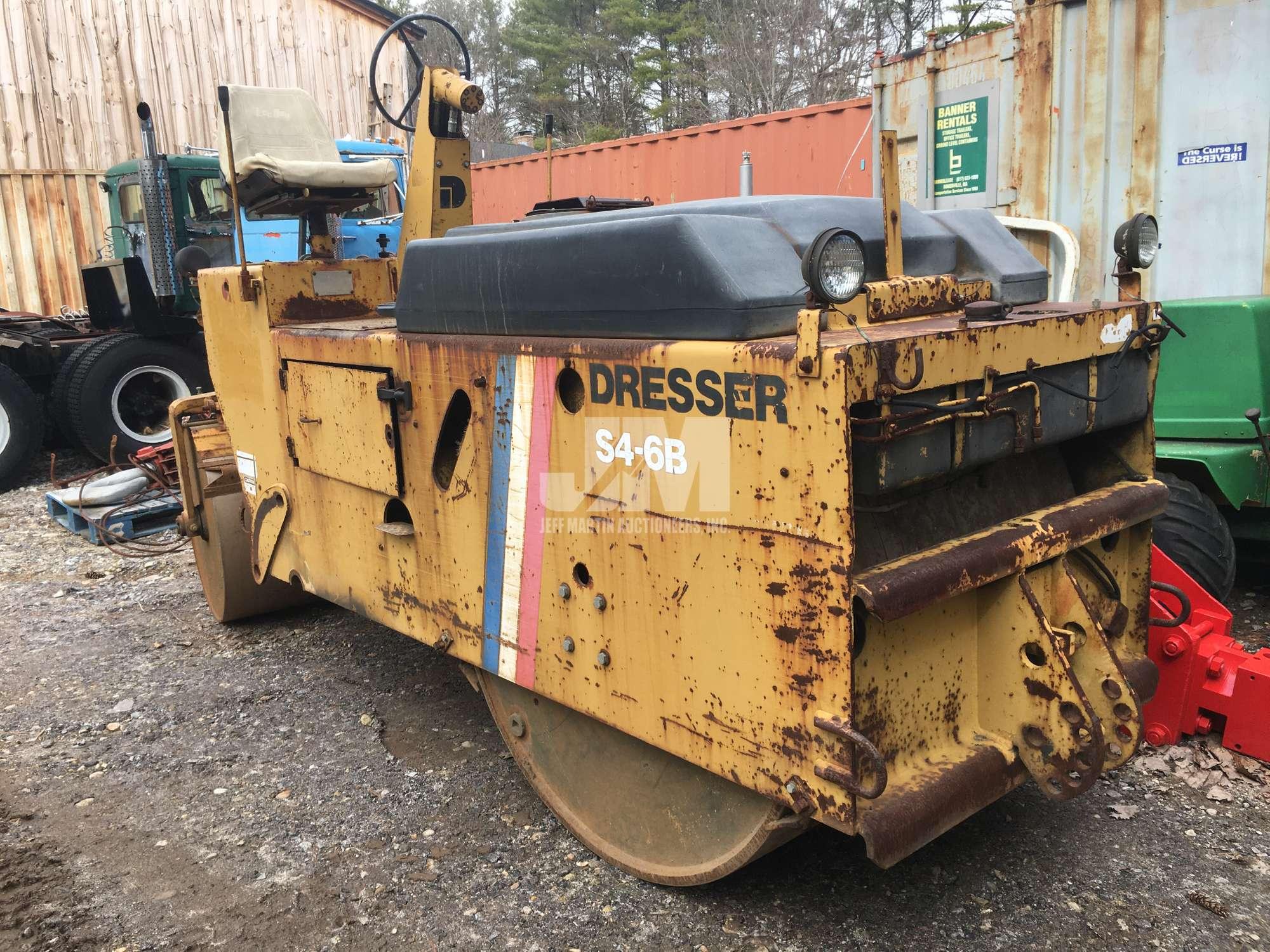 1991 DRESSER S4-6B SN: R250003U061893 DOUBLE DRUM ROLLER