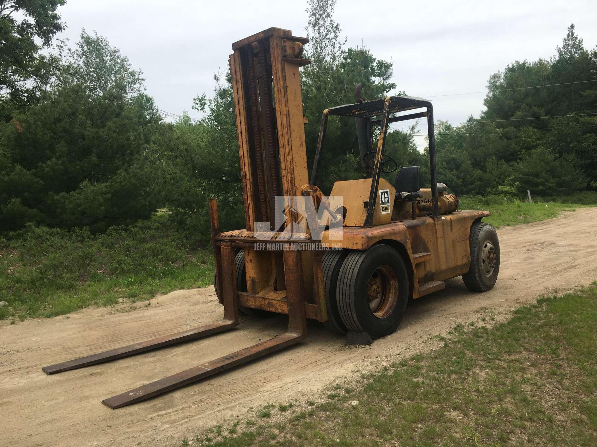 CATERPILLAR B16 ROUGH TERRAIN FORKLIFT SN: 79R112