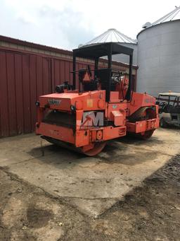 1996 HAMM HD 85 C TANDEM VIBRATORY ROLLER SN: 38822