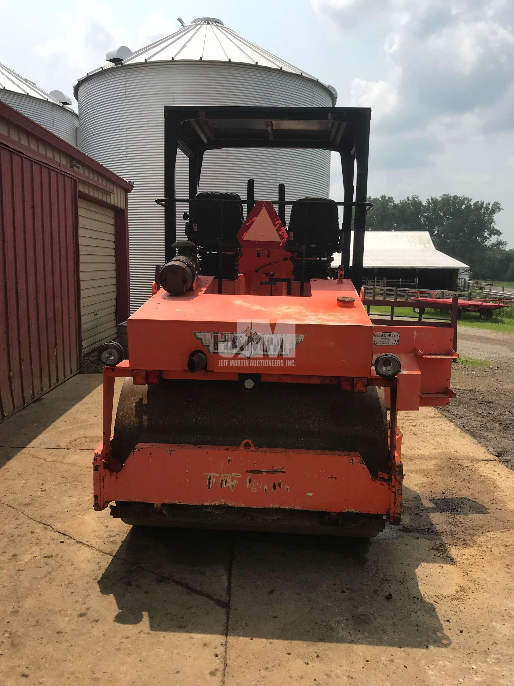 1996 HAMM HD 85 C TANDEM VIBRATORY ROLLER SN: 38822